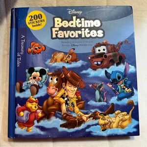 Disney bedtime favourites storybook collection with stickers